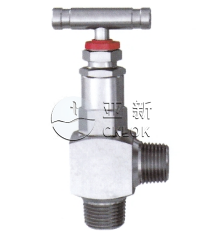 外螺纹角型针阀