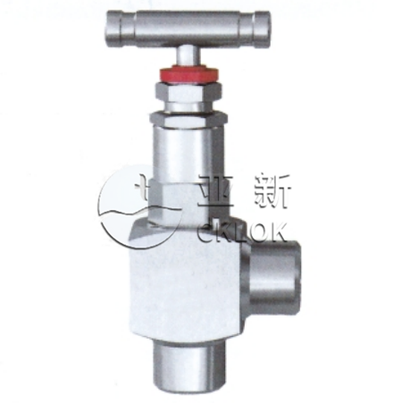 内螺纹角型针阀
