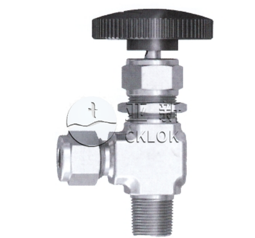 卡套外螺纹角型针阀