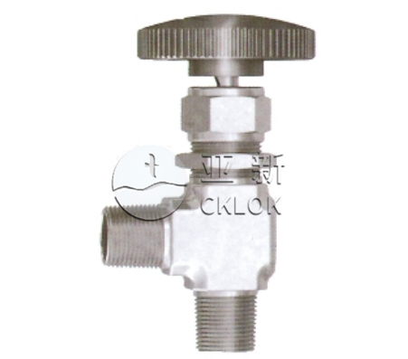 外螺纹角型针阀