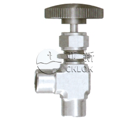 内螺纹角型针阀