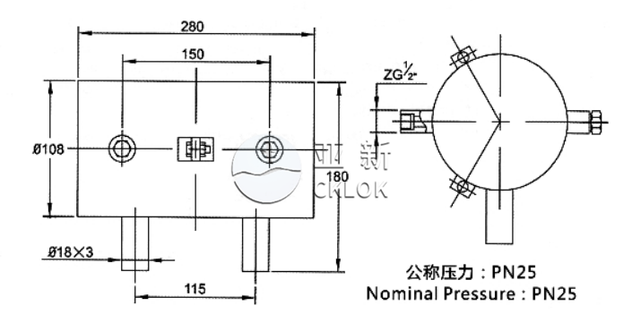 FG03型冷凝容器