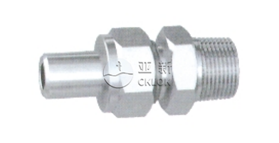 直通终端锥管接头