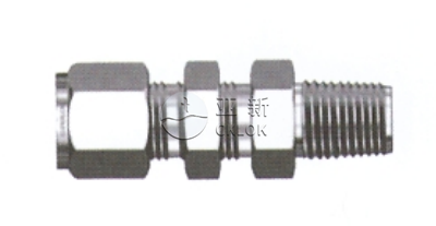 外螺纹穿板接头